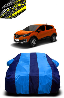 FRONCH Car Cover For Kia Captur (With Mirror Pockets)(Blue)