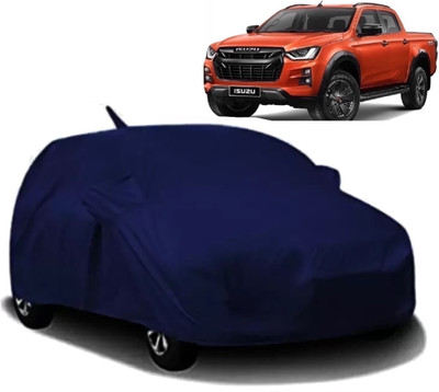 R Rayvin Star Car Cover For Chevrolet Beat (With Mirror Pockets)(Multicolor)