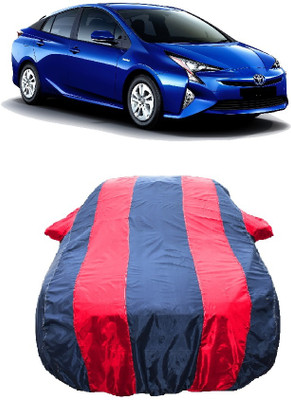 Wegather Car Cover For Toyota Prius (With Mirror Pockets)(Red)