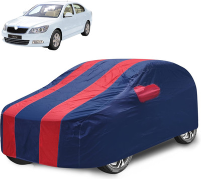 Caronix Car Cover For Skoda Laura (With Mirror Pockets)(Red)