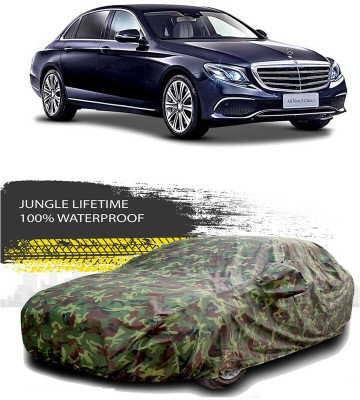 AutoTiger Car Cover For Mercedes Benz E-Class (With Mirror Pockets)(Multicolor)