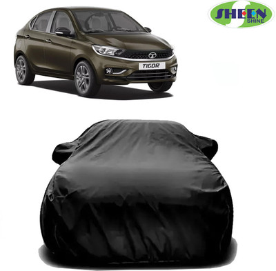 Sheen Car Cover For Tata Tigor (Without Mirror Pockets)(Black)