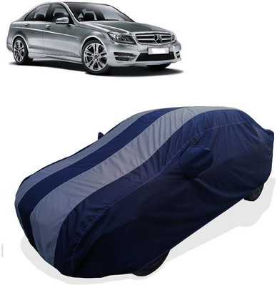 Coxtor Car Cover For Mercedes Benz C-Class C200 CGI Avantgarde (With Mirror Pockets)(Grey)