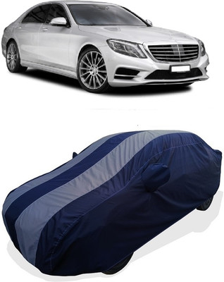 Coxtor Car Cover For Mercedes Benz S350 (With Mirror Pockets)(Grey)