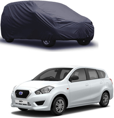 ROYAL AUTO MART Car Cover For Datsun Go+ (Without Mirror Pockets)(Grey)