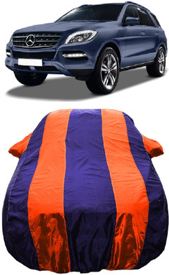 Wegather Car Cover For Mercedes Benz ML-250 (With Mirror Pockets)(Orange)