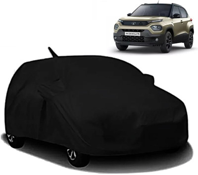 AXLOZ Car Cover For Tata Punch (With Mirror Pockets)(Black)