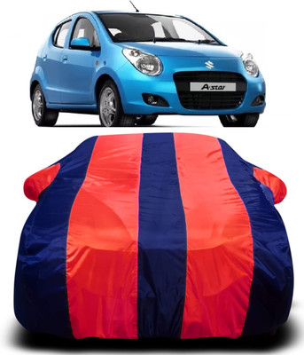 AXLOZ Car Cover For Maruti Suzuki A-Star (With Mirror Pockets)(Multicolor)