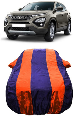 Wegather Car Cover For Tata Harrier XM (With Mirror Pockets)(Orange)