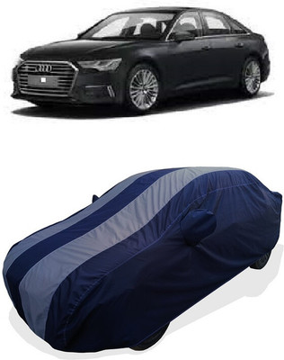 Coxtor Car Cover For Audi A6 4G2 2.0 TDI (With Mirror Pockets)(Grey)
