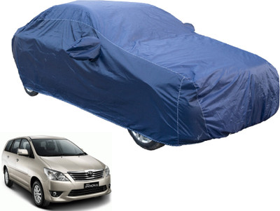 Auto Hub Car Cover For Toyota Innova (With Mirror Pockets)(Blue)