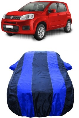 Wegather Car Cover For Fiat Uno (With Mirror Pockets)(Blue)