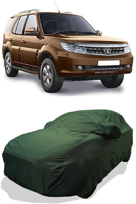 Coxtor Car Cover For Tata Safari Storme VX (With Mirror Pockets)(Green)