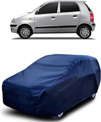 MoTRoX Car Cover For Hyundai Santro Xing (Without Mirror Pockets)(Blue)