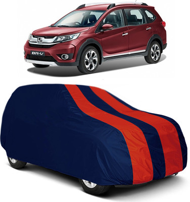 MoTRoX Car Cover For Honda BRV (Without Mirror Pockets)(Red, Blue)