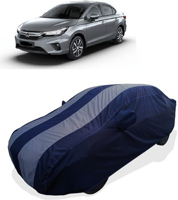 Coxtor Car Cover For Honda City V MT Petrol (With Mirror Pockets)(Grey)