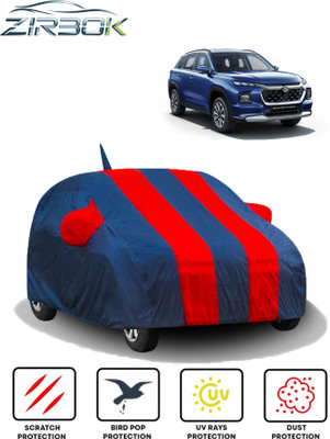 ZIRBOK Car Cover For Maruti Suzuki Grand Vitara (With Mirror Pockets)(Red, Blue)