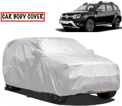 S Shine Max Car Cover For Renault Duster (With Mirror Pockets)(Silver)