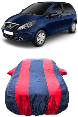 Wegather Car Cover For Tata Indica Quadra Jet(Red)