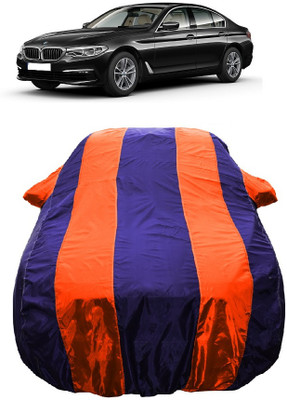 Wegather Car Cover For BMW 5 Series E60 520D (With Mirror Pockets)(Orange)