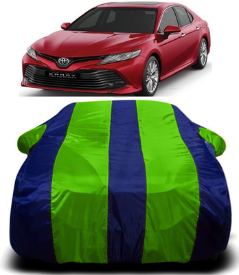 AXLOZ Car Cover For Toyota Camry (With Mirror Pockets)(Multicolor)
