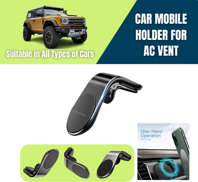 Mostech Car Mobile Holder for AC Vent(Black)