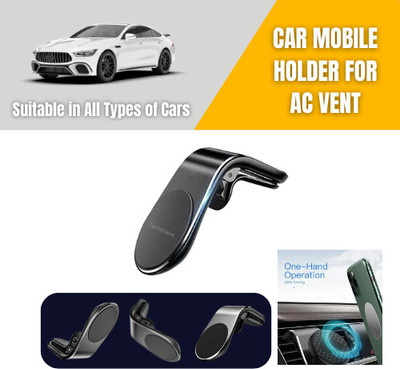 Mostech Car Mobile Holder for AC Vent(Black)