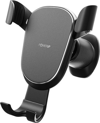 Power Up Car Mobile Holder for AC Vent(Black)