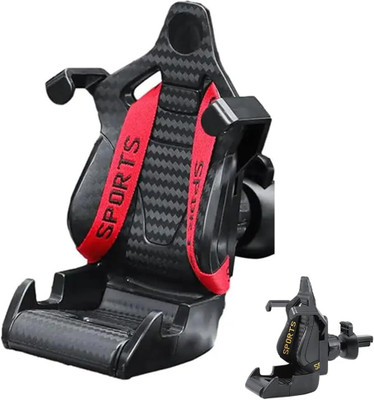 carfrill Car Mobile Holder for AC Vent(Red)