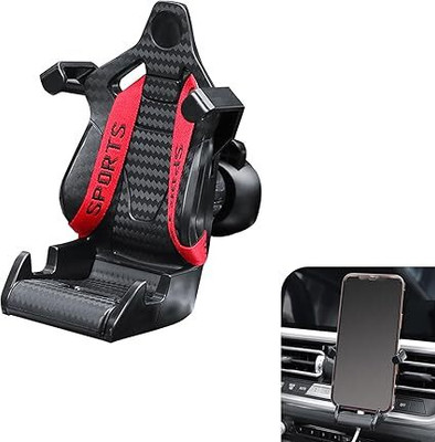 Favoto Car Mobile Holder for AC Vent(Red)