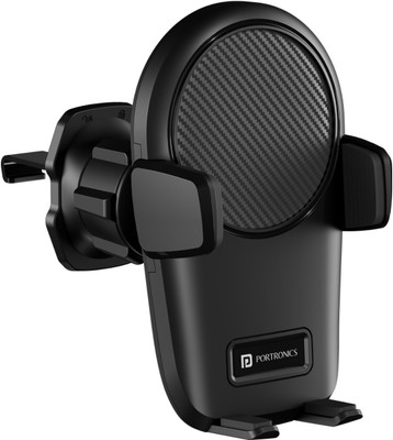 Portronics Car Mobile Holder for AC Vent(Black)