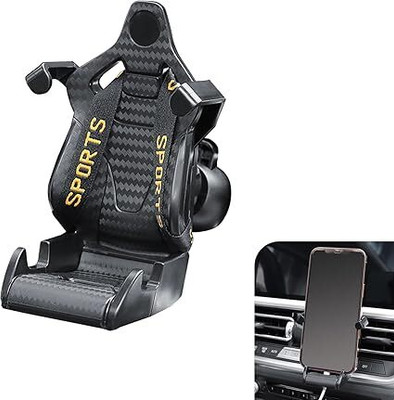 Favoto Car Mobile Holder for AC Vent(Yellow)