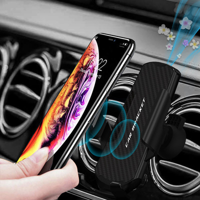 NOYMI Car Mobile Holder for AC Vent(Black)