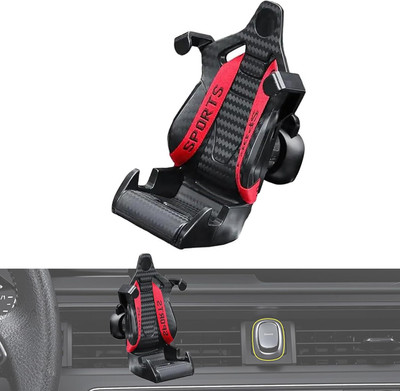 Campark Car Mobile Holder for AC Vent(Red)