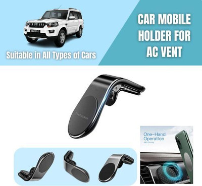 TechTrave Car Mobile Holder for AC Vent(Black)