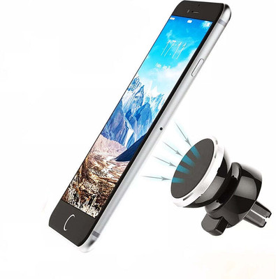 NK Enterprises Car Mobile Holder for AC Vent(Black)