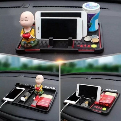 aavomaa Car Mobile Holder for AC Vent, Anti-slip, Dashboard, Steering(Multicolor)