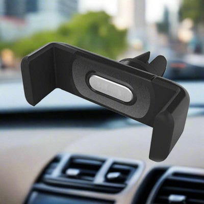 NK Enterprises Car Mobile Holder for AC Vent(Black)