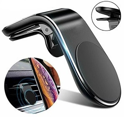 RHONNIUM Car Mobile Holder for AC Vent(Black)