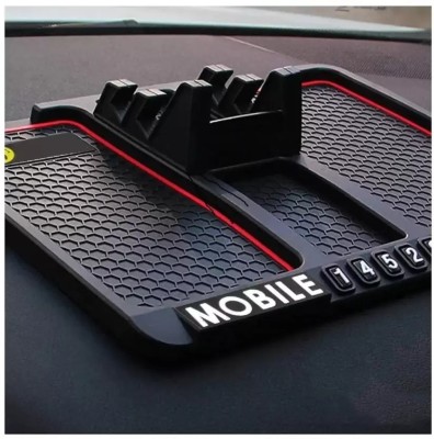 KHALIFA AND BADSHAH Car Mobile Holder for AC Vent, Anti-slip, Dashboard, Steering(Multicolor)