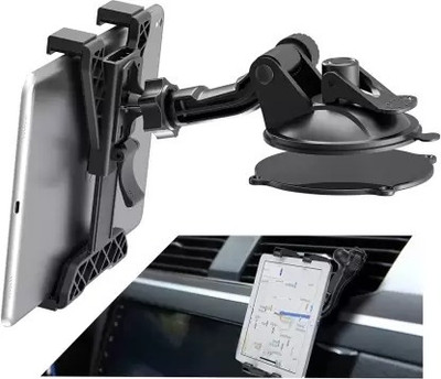 TECHGEAR Car Mobile Holder for AC Vent, Anti-slip, Windshield, Dashboard(Black)