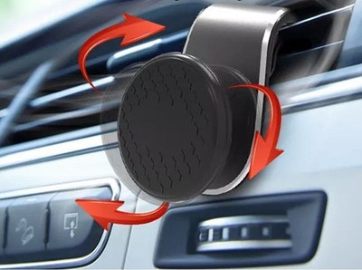 Rajcellpoint Car Mobile Holder for AC Vent(Black)