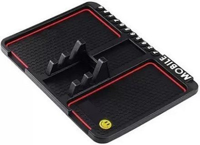 KHALIFA AND BADSHAH Car Mobile Holder for AC Vent, Anti-slip, Dashboard, Steering(Multicolor)