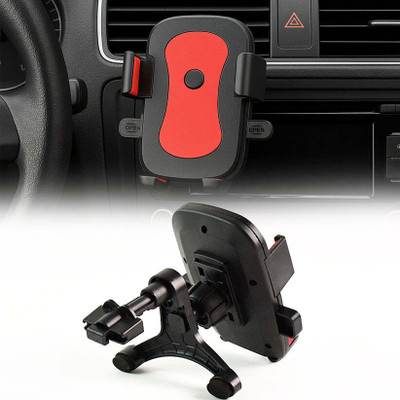 NK Enterprises Car Mobile Holder for AC Vent(Black)