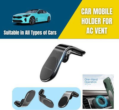 TechTrave Car Mobile Holder for AC Vent(Black)