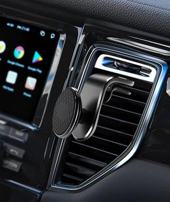 RHONNIUM Car Mobile Holder for AC Vent(Black)