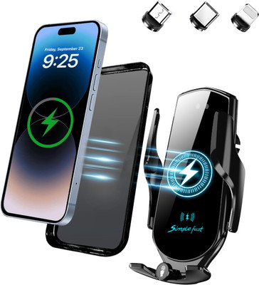 NOYMI Car Mobile Holder for AC Vent(Black)