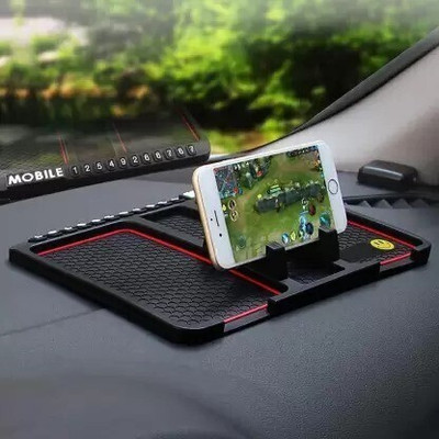 MODERNEHUB Car Mobile Holder for AC Vent, Anti-slip, Dashboard, Steering(Multicolor)