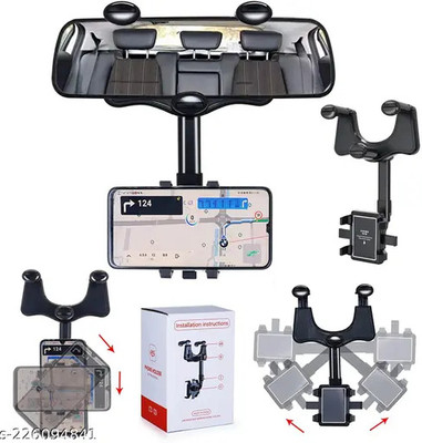 TEXUM Car Mobile Holder for Anti-slip, Clip(Black)