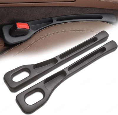 LAVITRA Car Seat Side Gap Filler Slot for Storing Phone Cards & Coins, Side Gap Plug Car Bottle Holder(PVC)